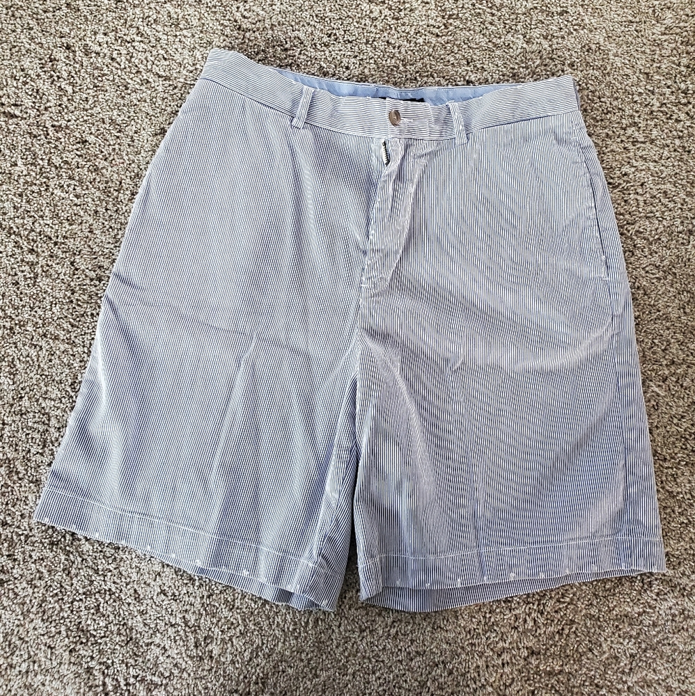 Jcrew pinstripe shorts
